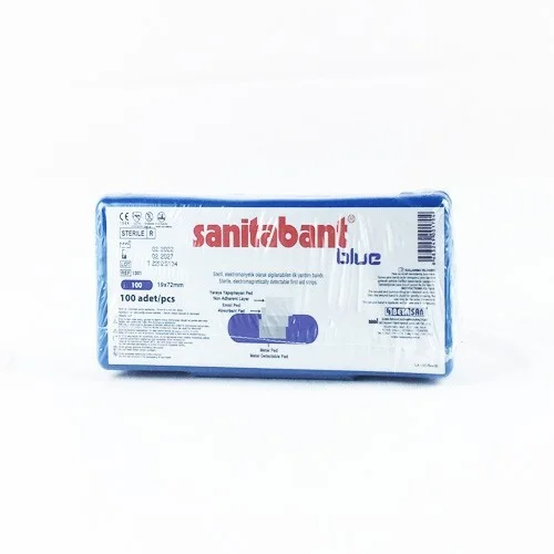 Sanitabant Mavi PE Yara Bandı